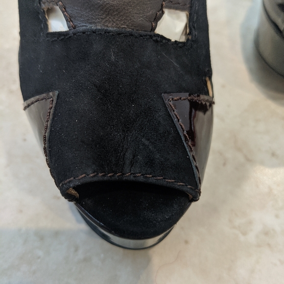 Missoni Chevron peeptoe boots 37.5 stunning! - Picture 10 of 16